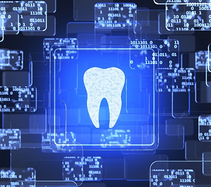 Digital dentistry graphic