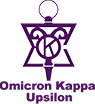 Omicron Kappa Upsilon logo